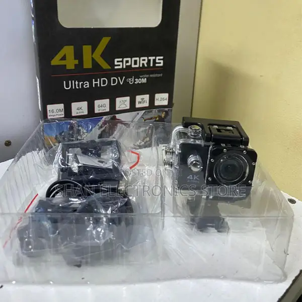 2 Inch LCD 4K Ultra HD WiFi Action Camera for Sports