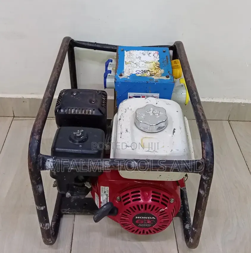 Ex-Uk Portoble Petrol Generator