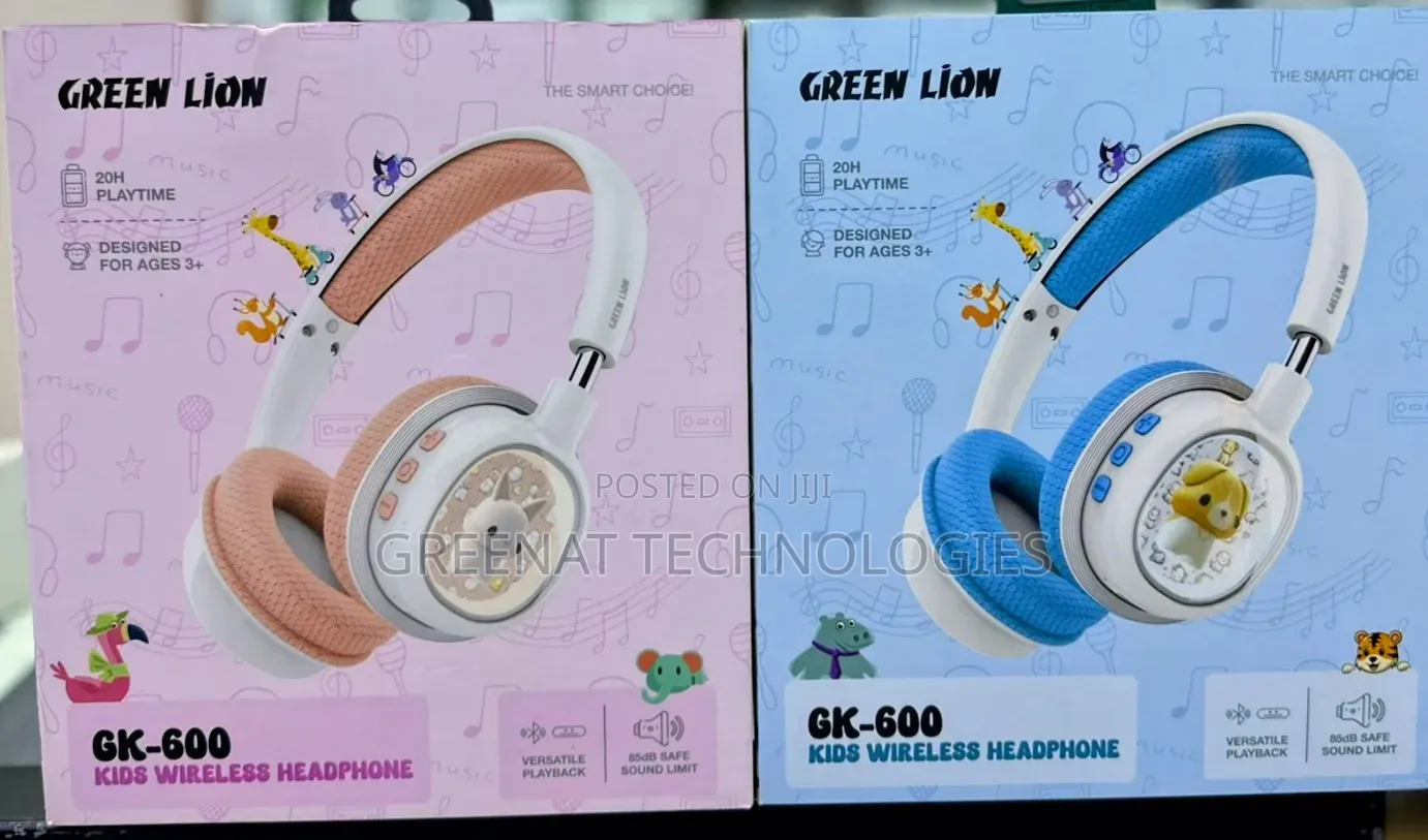 Green Lion 
GK-600 Kids Wireless Headphones