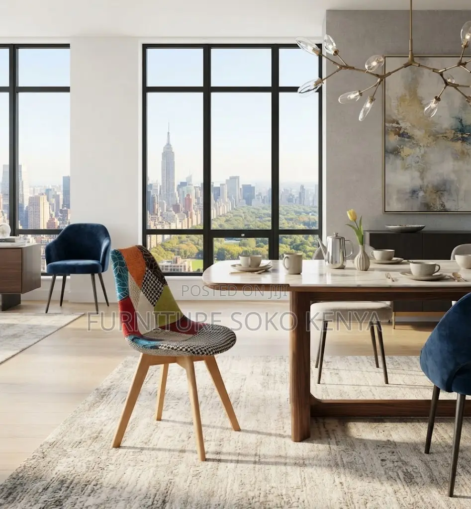 Dining Chair; Designer Padded Dining Chair for Stylish Dine Room