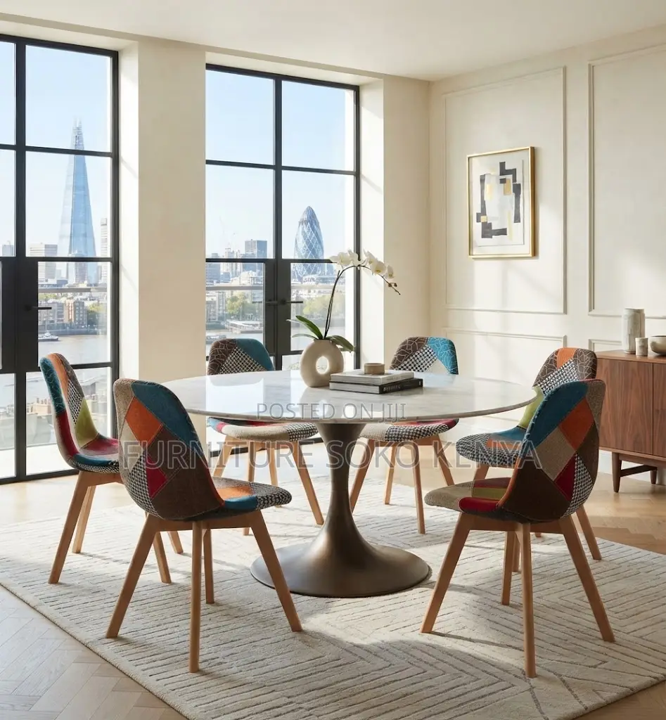 Dining Chair; Designer Padded Dining Chair for Stylish Dine Room