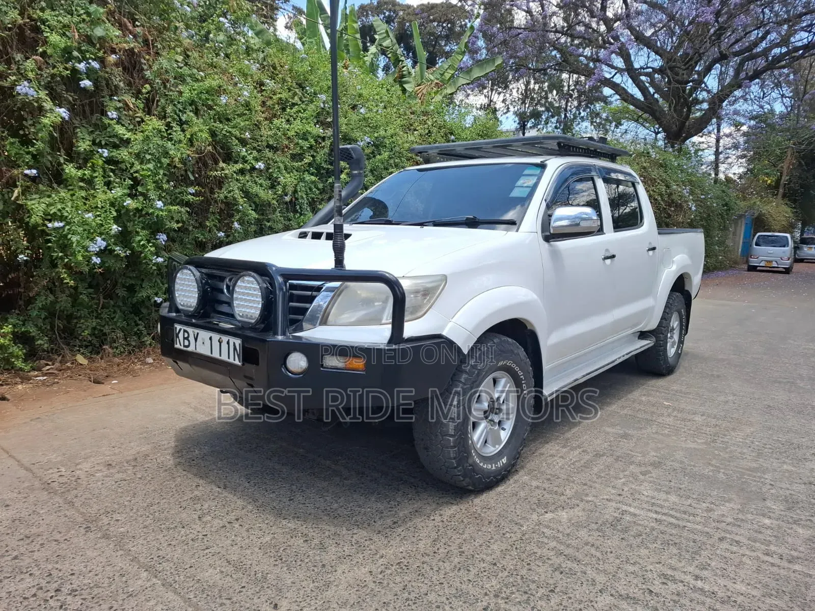 Toyota Hilux 3.0 D-4D 4x4 2015 White