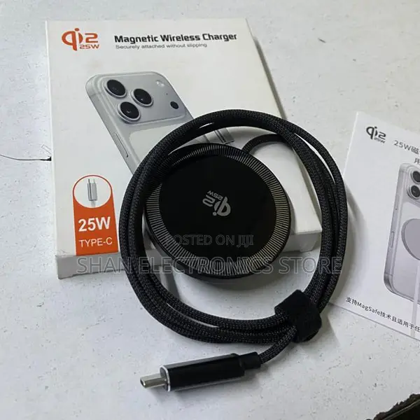 Q12 Magnetic Wireless Phone Charger With Slim Mini Body