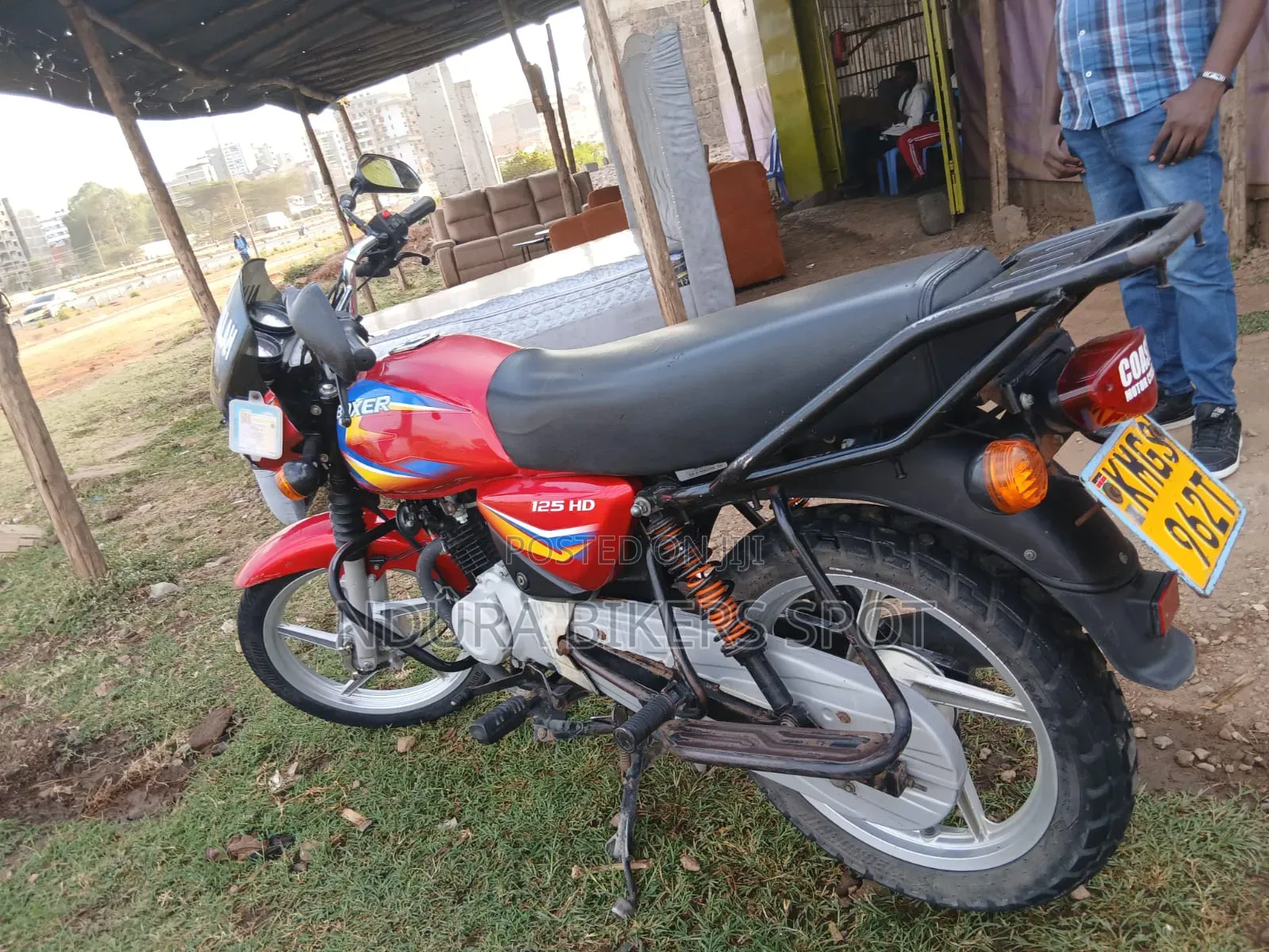 Bajaj Boxer 125 2025 Red