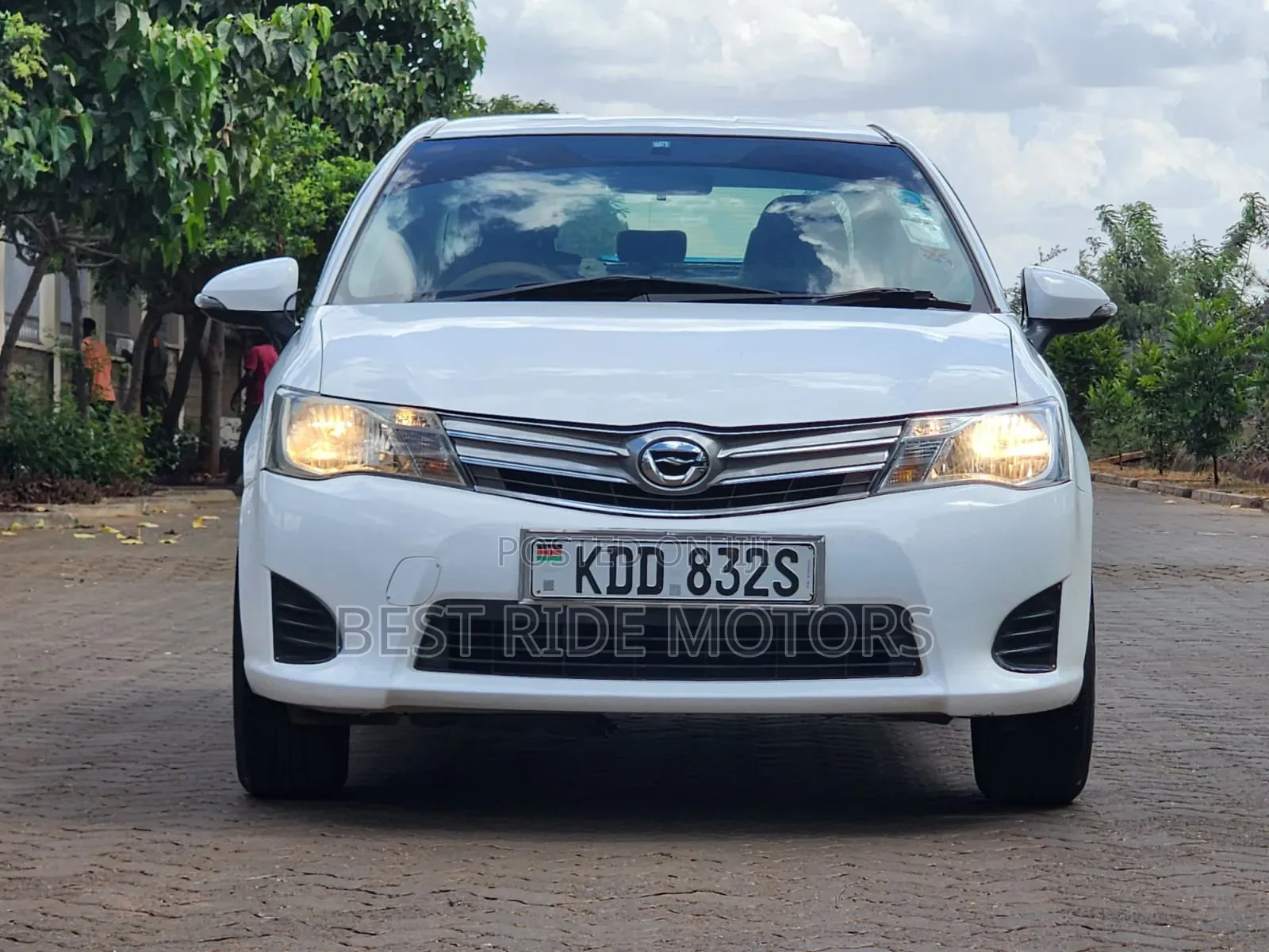 Toyota Axio 2014 White