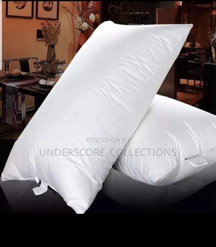 Compressed White Fluffy Pillows