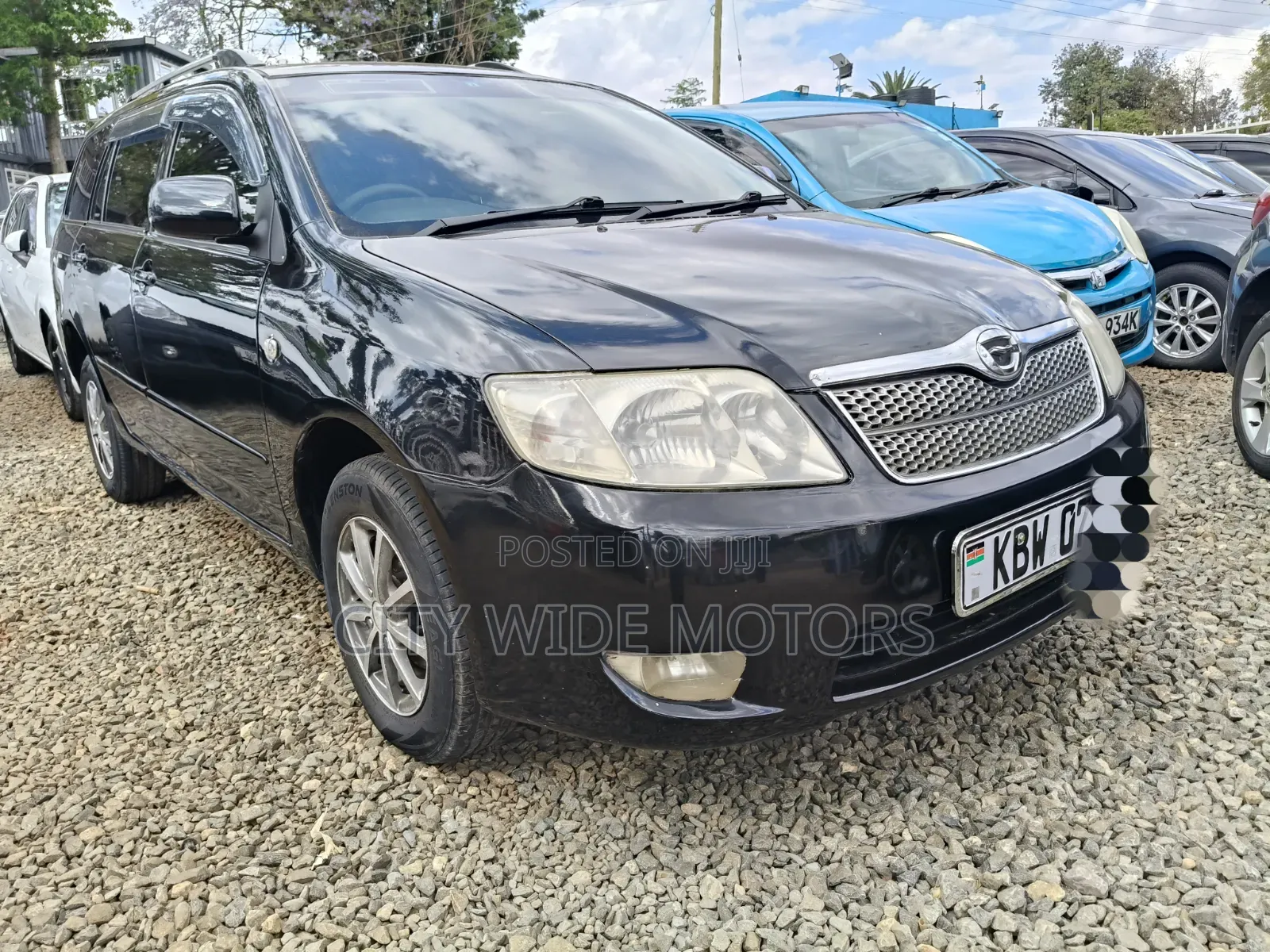 Toyota Corolla Fielder 1.5 Petrol AWD 2006 Black