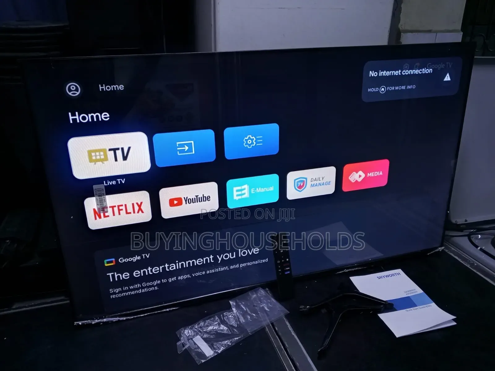 Skyworth 43" QLED Google TV