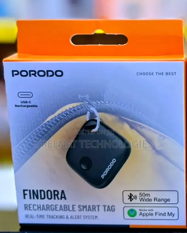 PORODO Findora Rechargeable Smart Tag