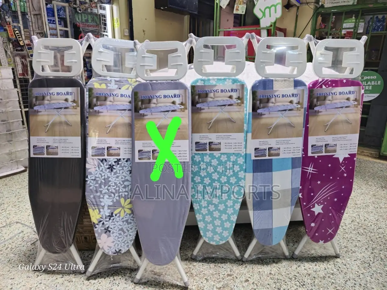 Imported Adjustable Compact Folding Vertical Ironing Board/Table