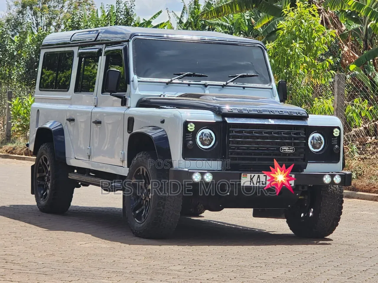 Land Rover Defender 1997 White