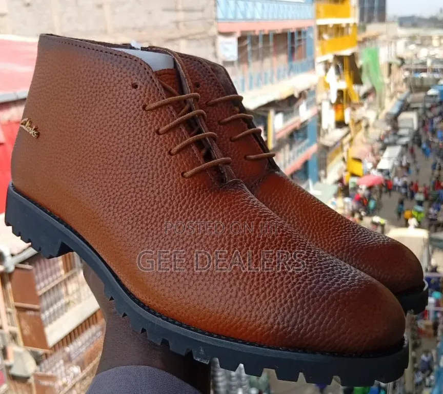 Genuine Leather Official Boots, Clarks Boots