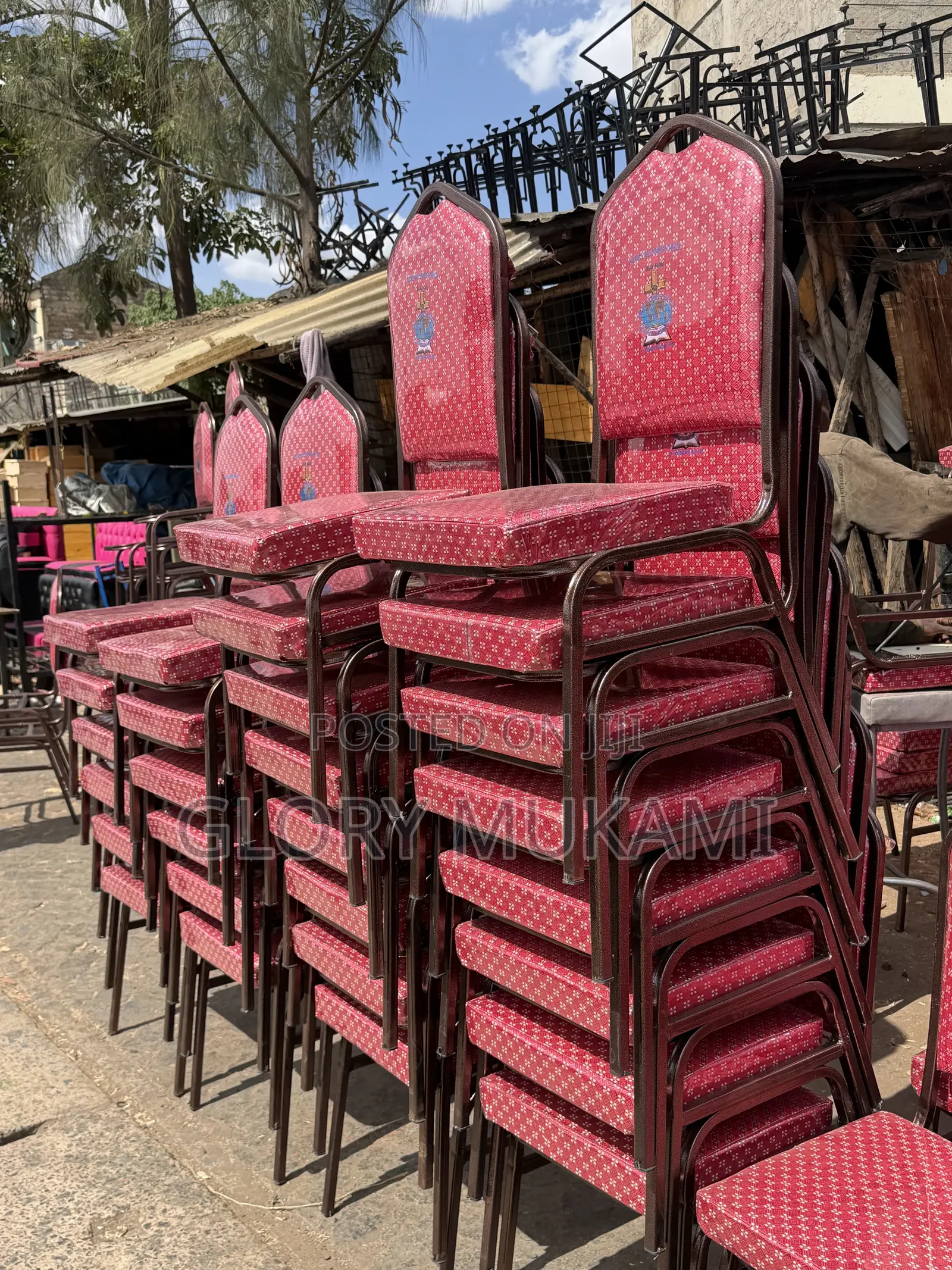 Locally Made Branded Church Conference Chairs