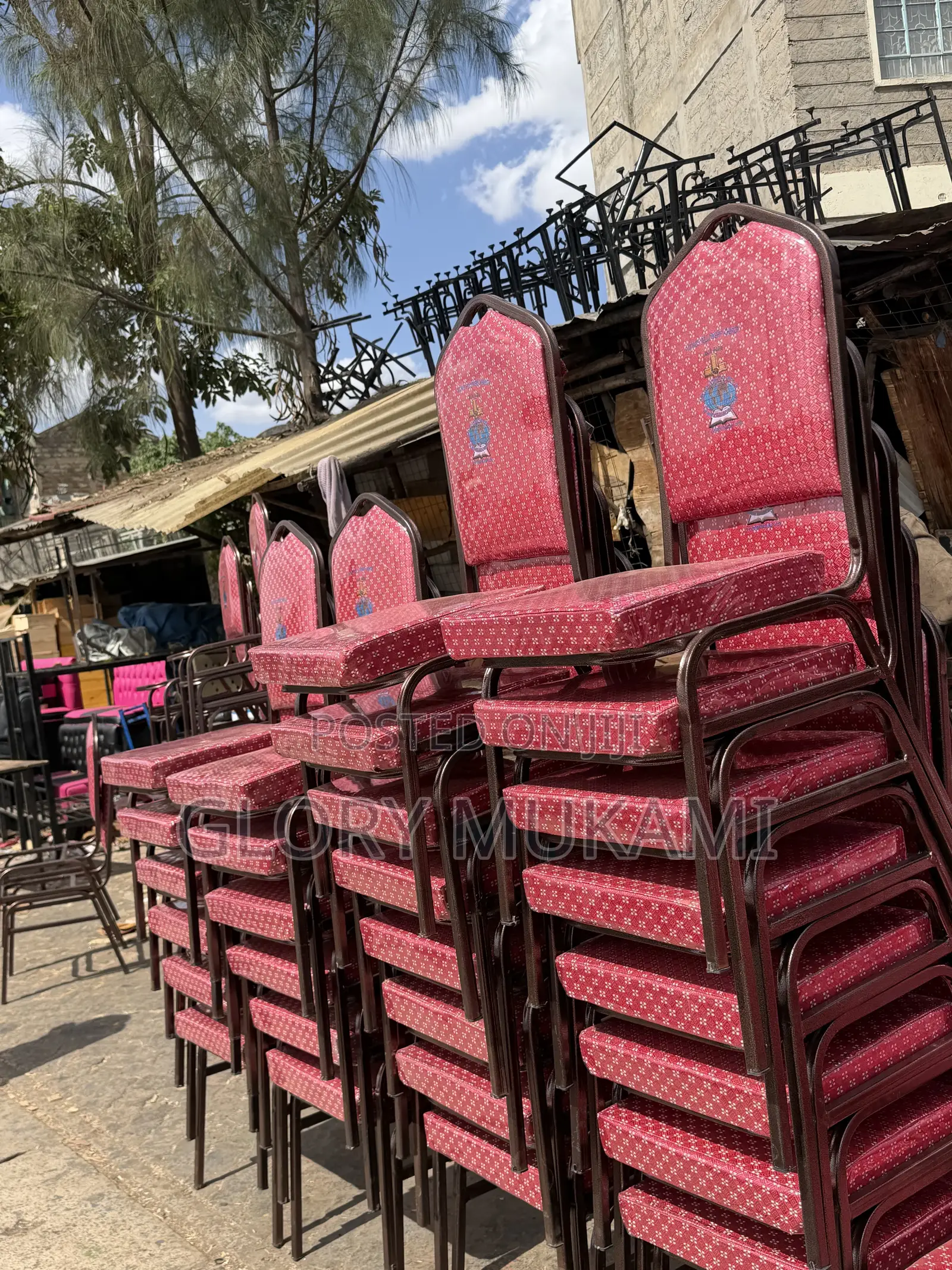 Locally Made Branded Church Conference Chairs