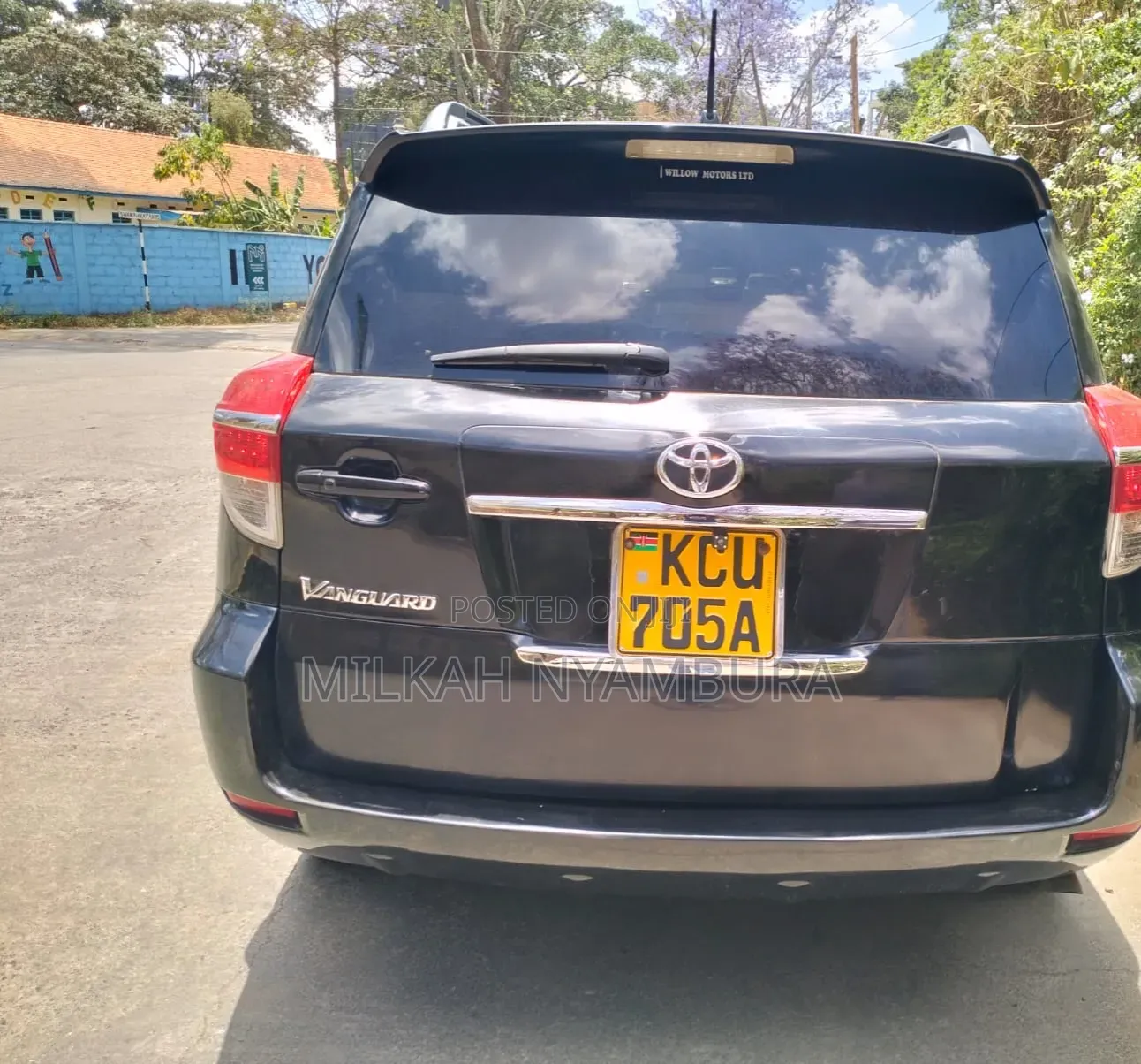 Toyota Vanguard 2008 Black