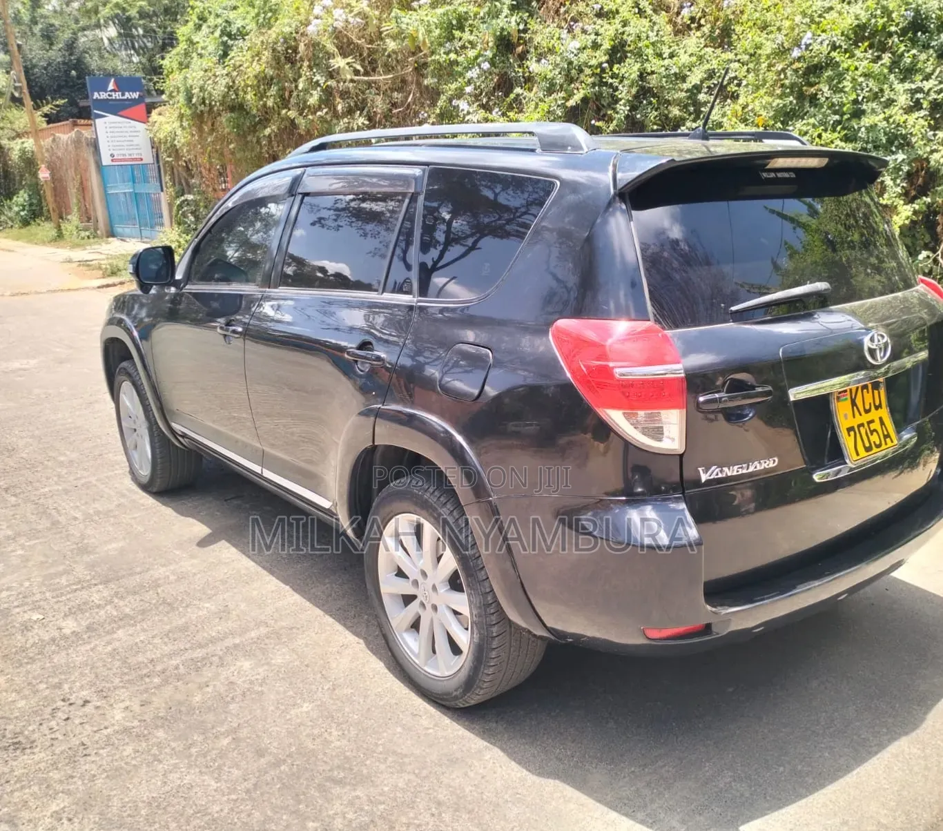 Toyota Vanguard 2008 Black