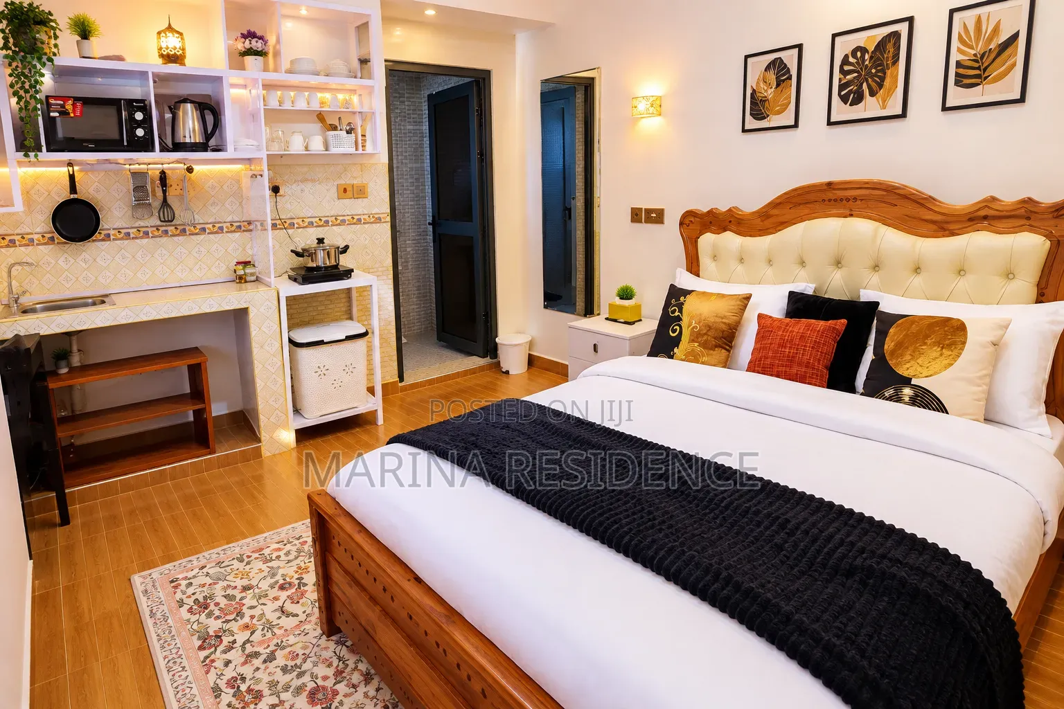 Furnished Studio Apartment in Skuta, Nyeri Town for rent