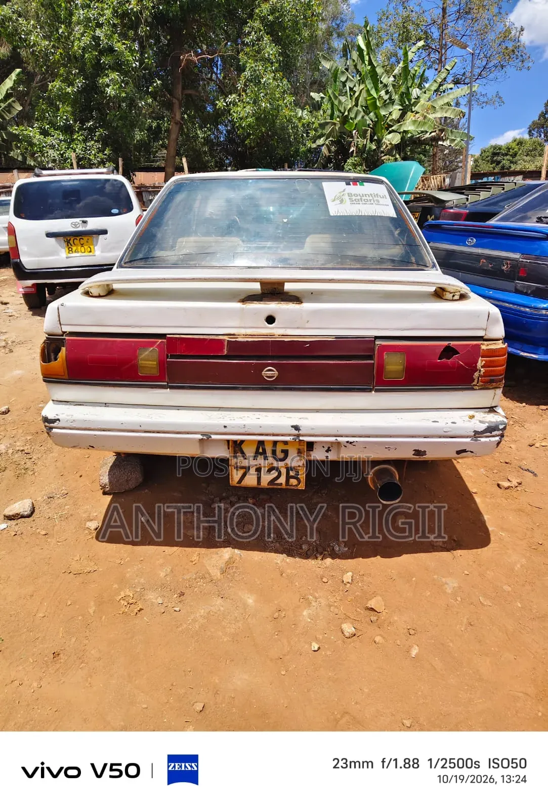 Nissan Sunny B12 Sedan 1.3 1990 White