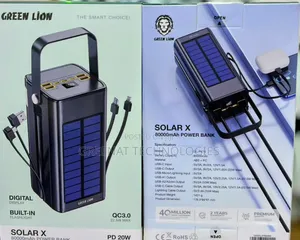 Green Lion Solar X 80,000mAh Power Bank