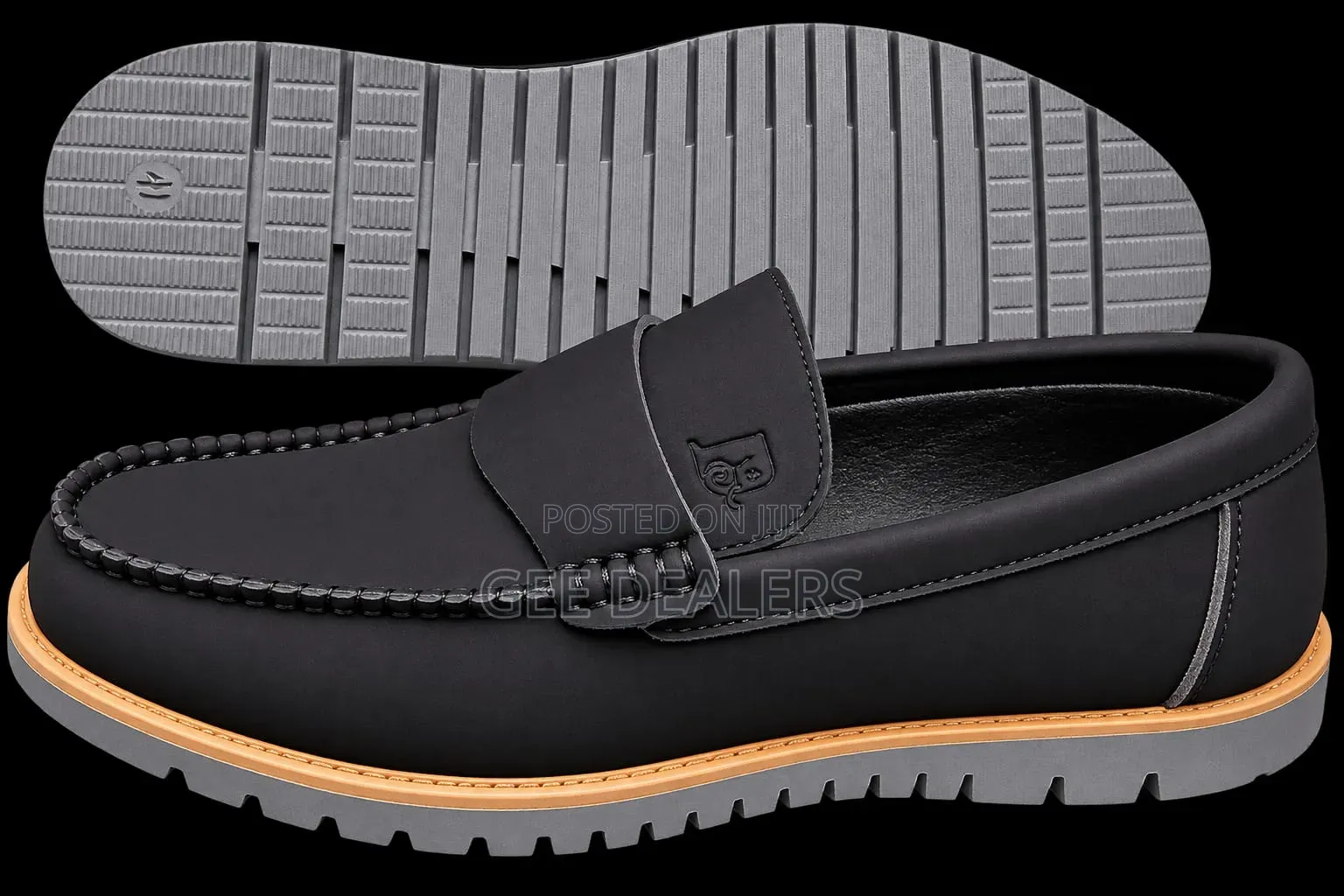 Men Loafers, Leather Casual Shoes