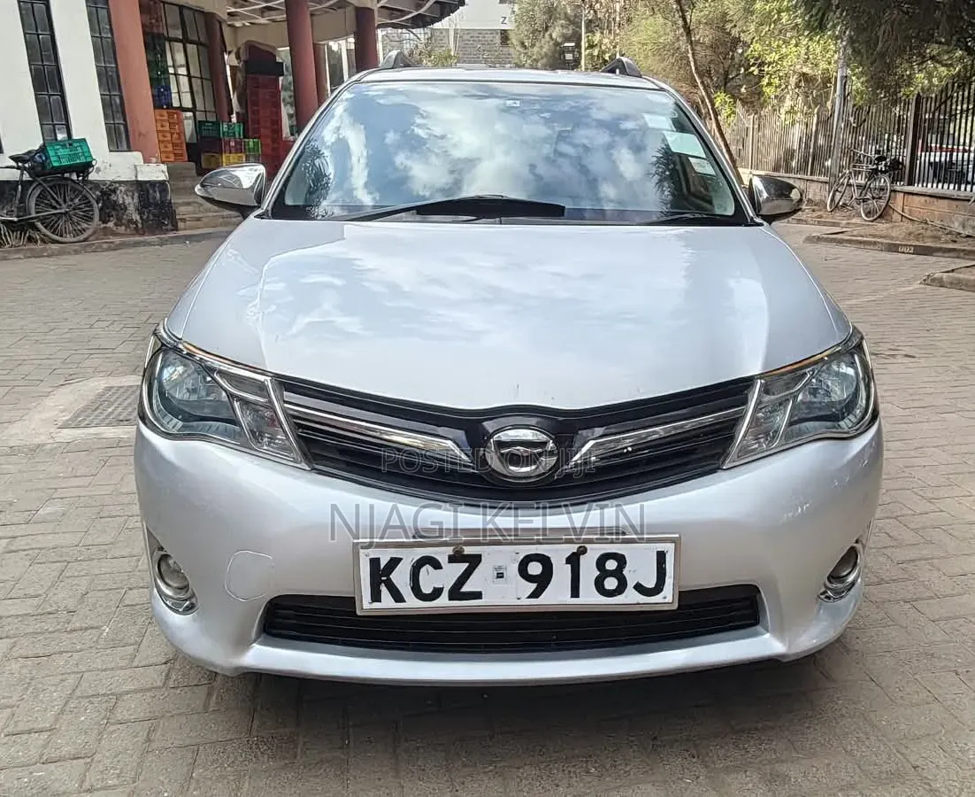 Toyota Corolla Fielder 2013 Silver