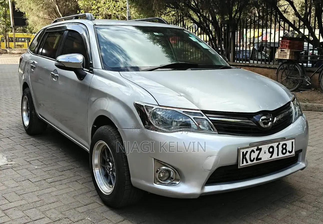 Toyota Corolla Fielder 2013 Silver