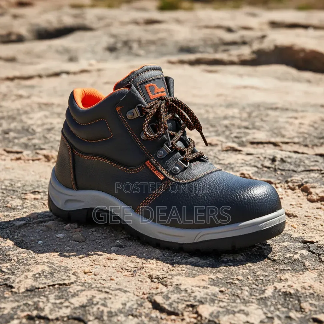 Rocklander Safety Boots, Steel Toed Work Boots