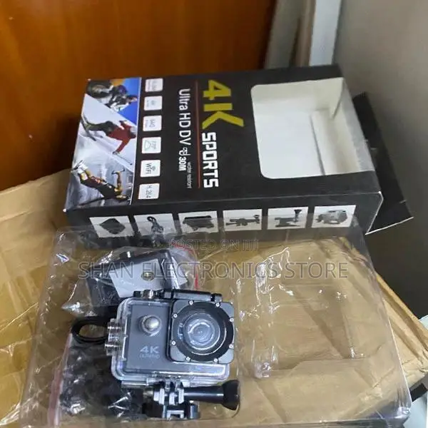 Rechargeable 4K WiFi Action Camera With 2 Inch Screen
