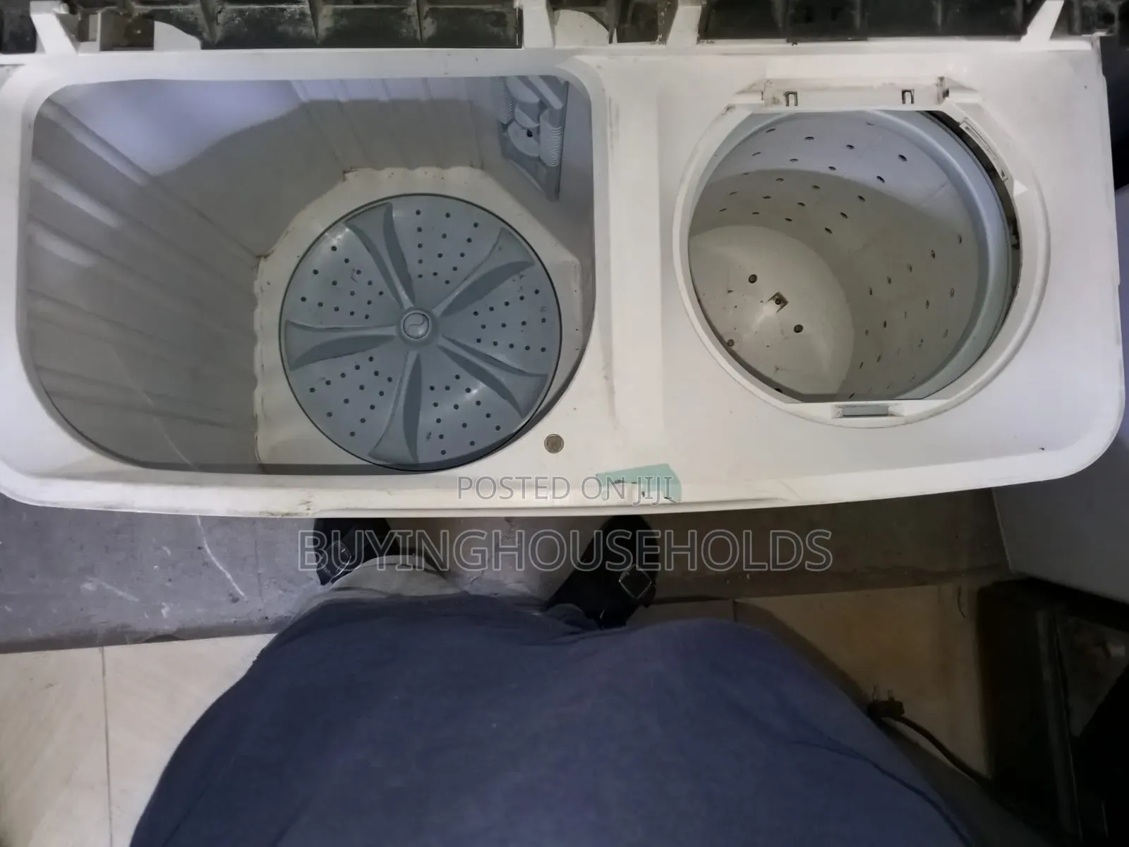 Bruhm 7kg Twin Tub Washing Machine
