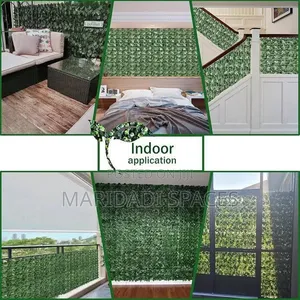 Artificial Leafy Fence Roll - For Outdoor Decor