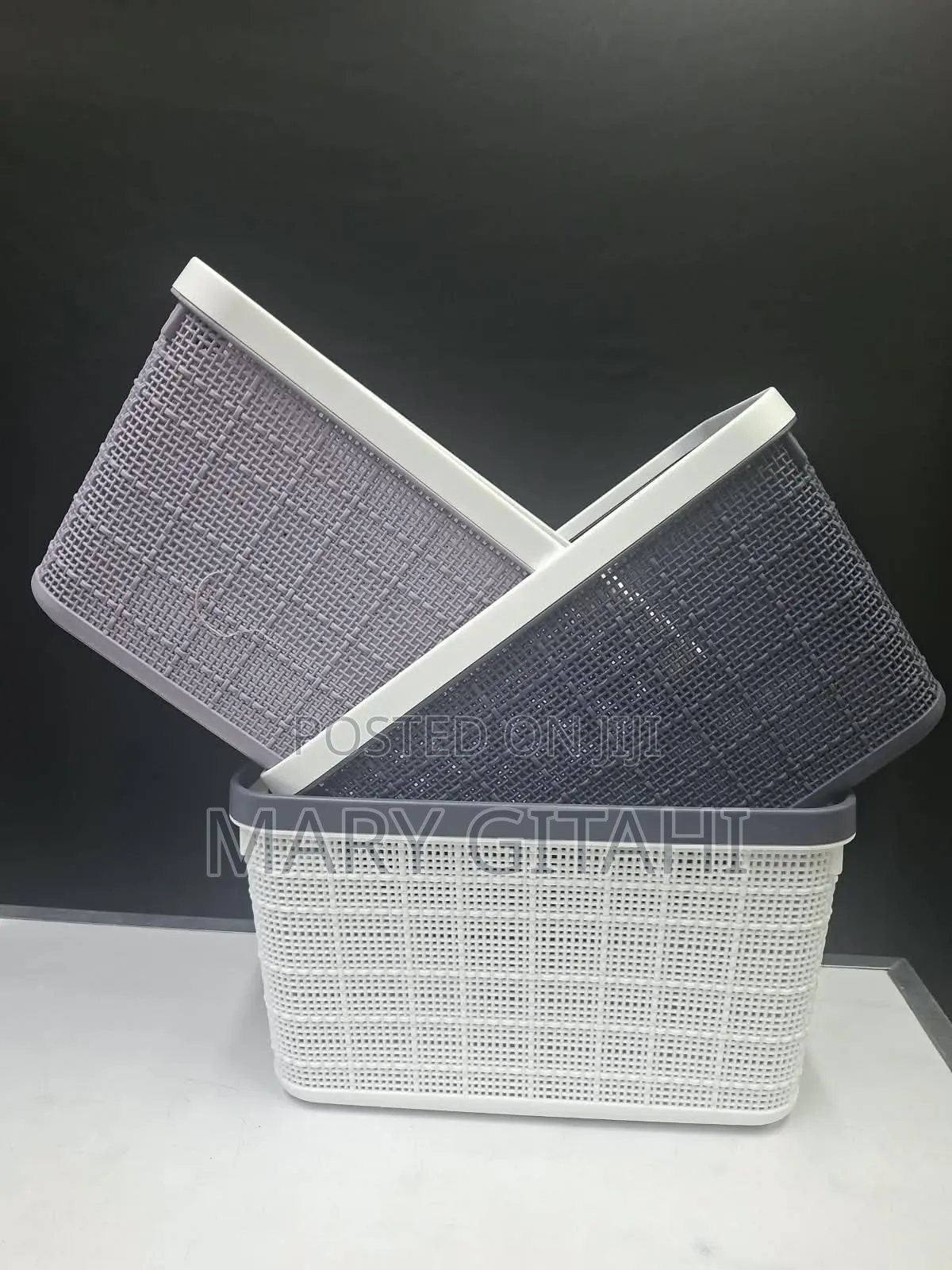 Large Plastic Storage Basket