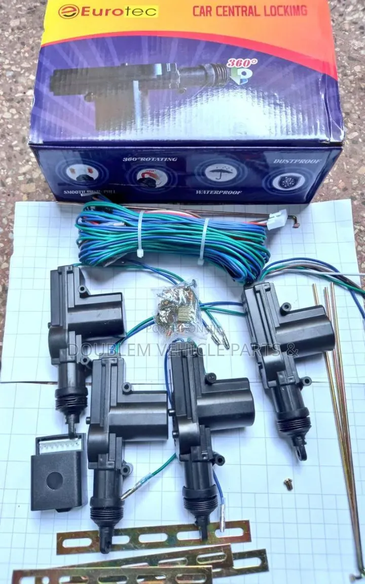 Car Central Locking System Actuator Universal Door Lock Kit Keyless