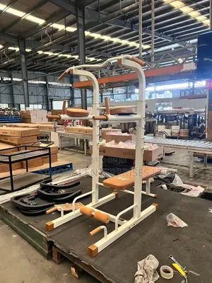 Multi-Function Power Tower With an Integrated Weight Bench