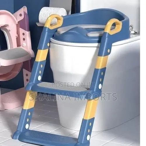 Adjustable Kids Training Toilet Seat Trainer With PVC Cushion/Softpad