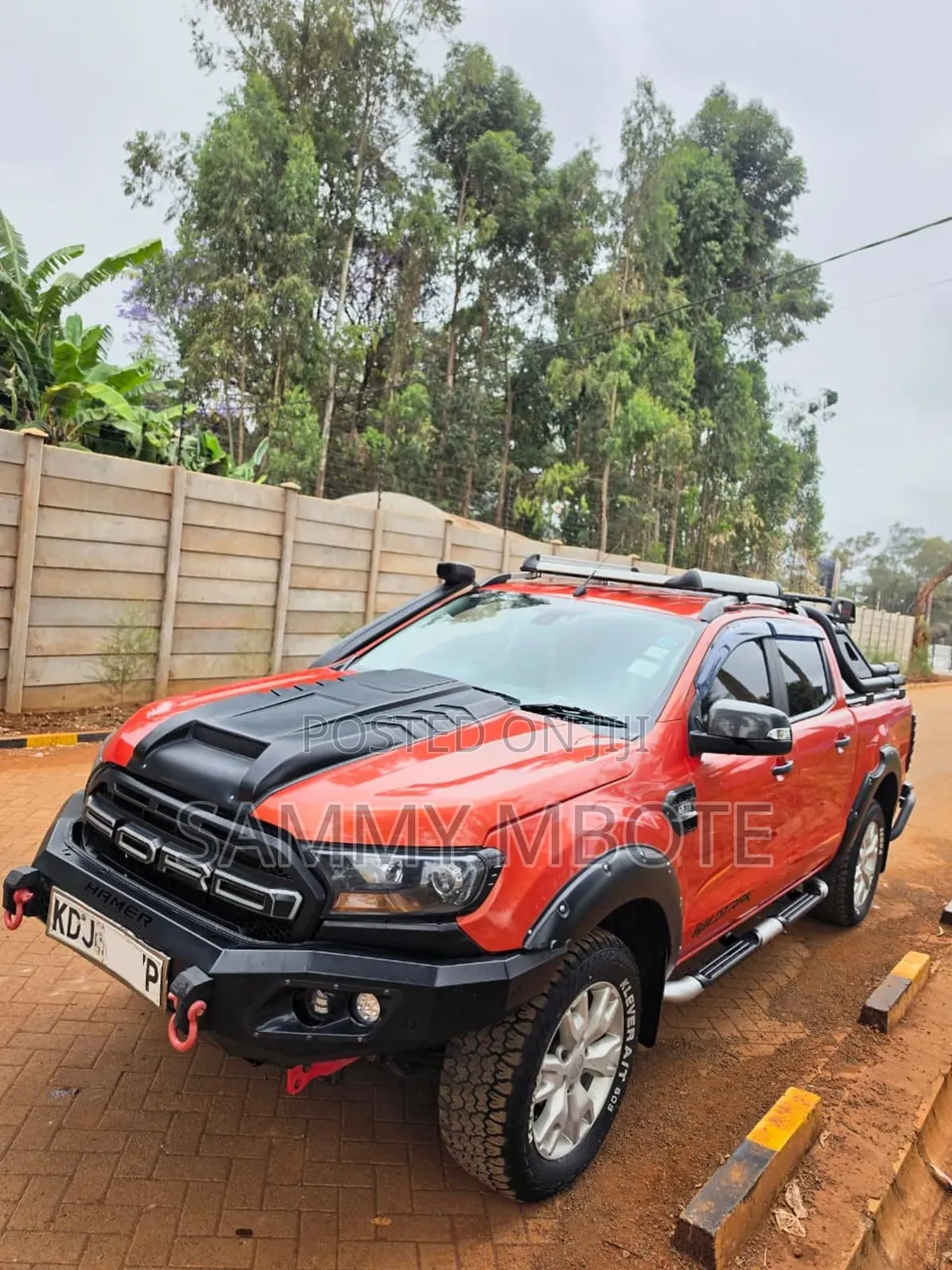 Ford Ranger Wildtrak 2016 Red