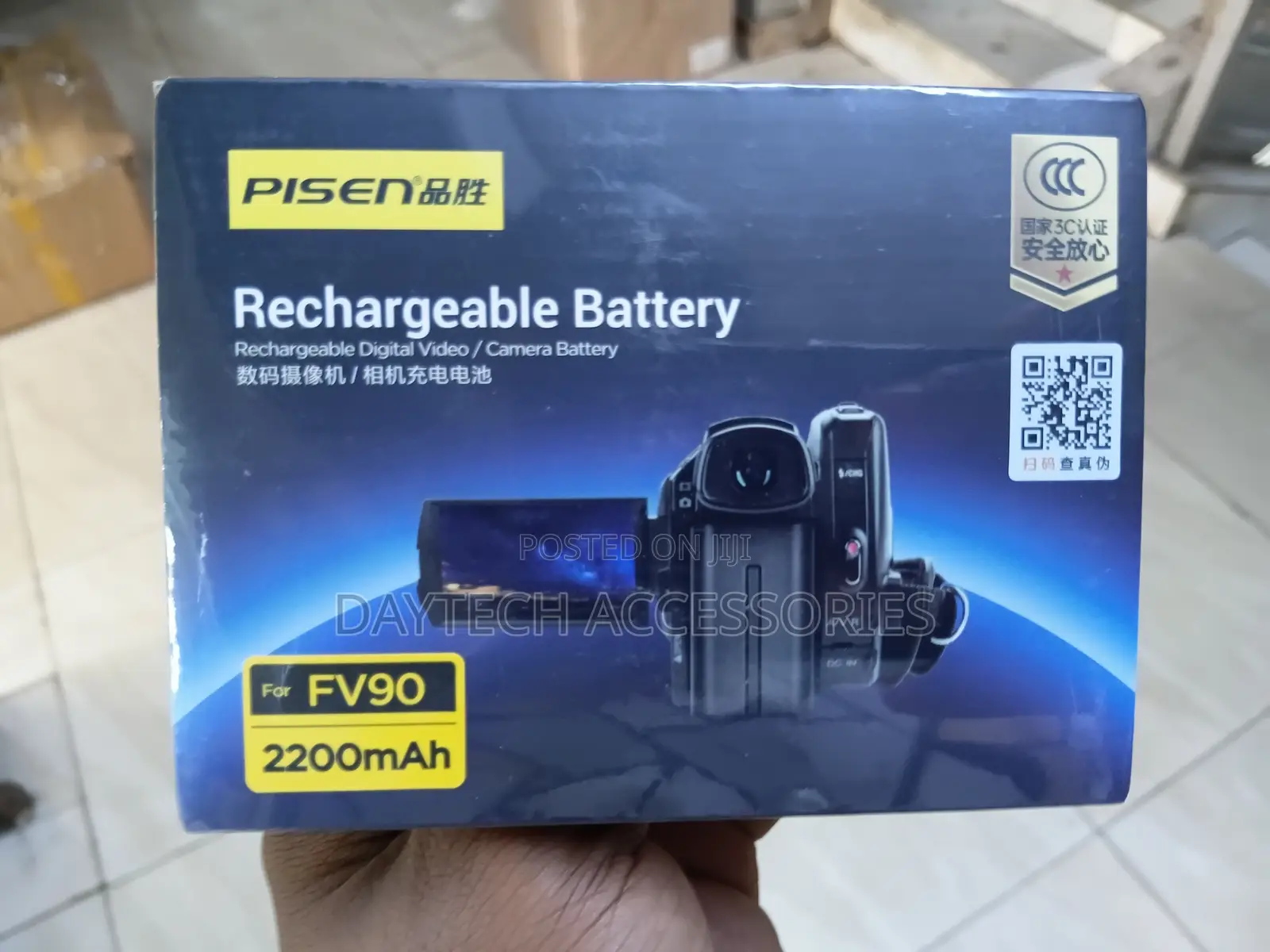 Pisen Rechargeable Digital Video/Camera Battery Box (FV90, 2200mAh)