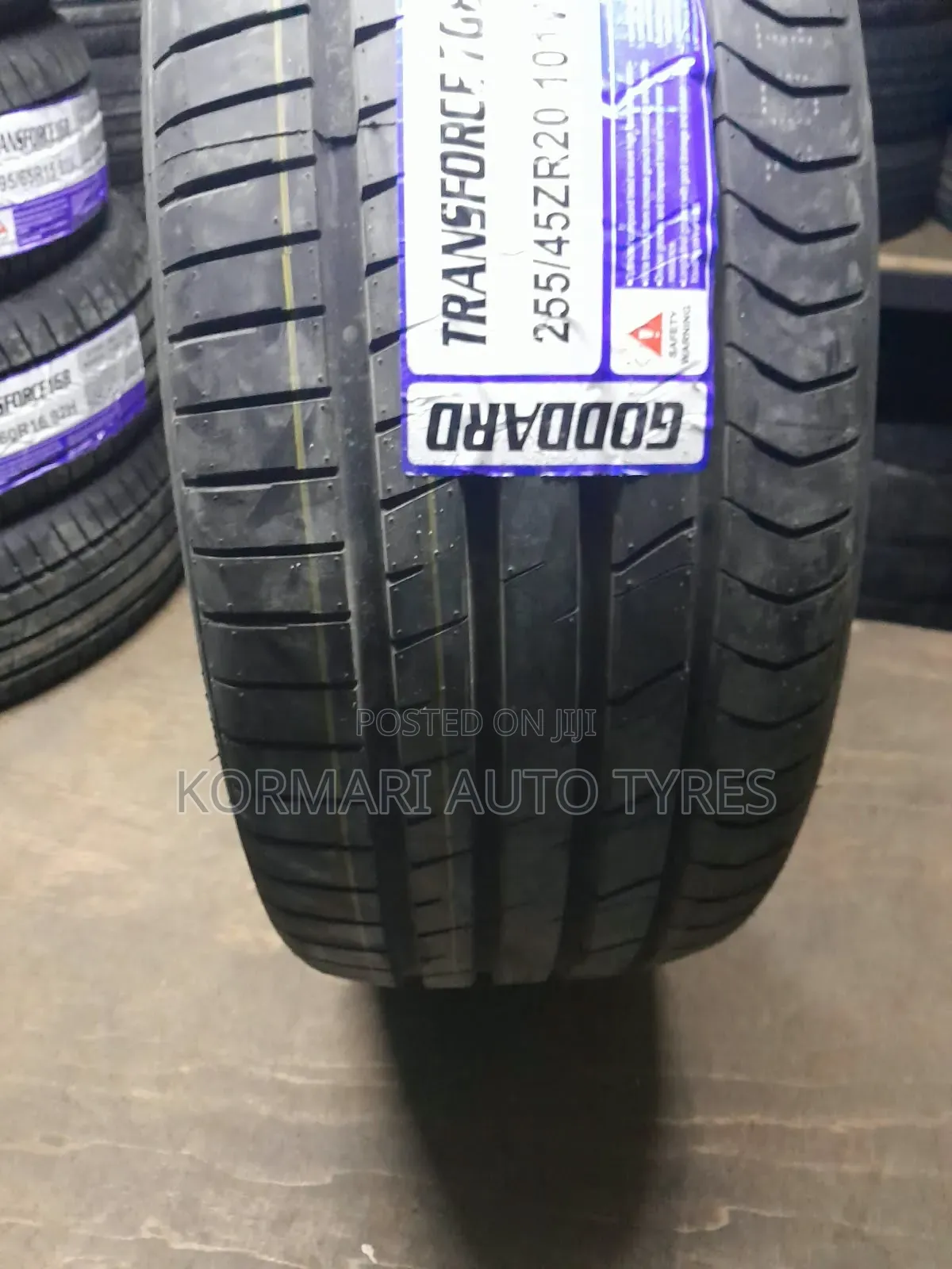 255/45r20 Goddard Tyre