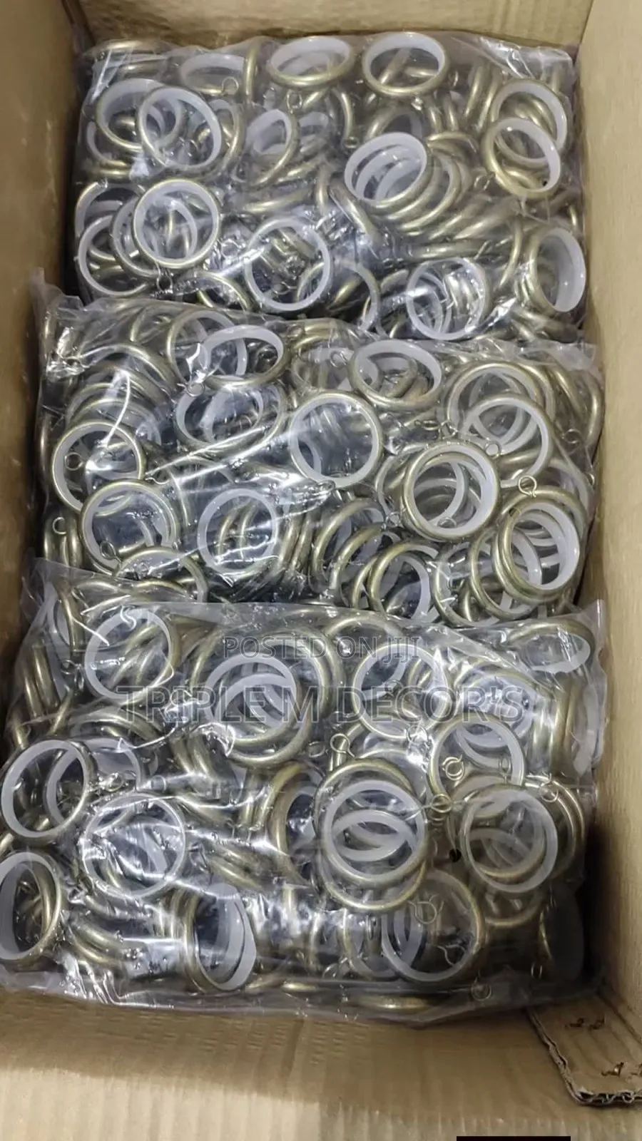 Quality Silent Slide Curtain Rings – Universal Fit for Curtain Rods