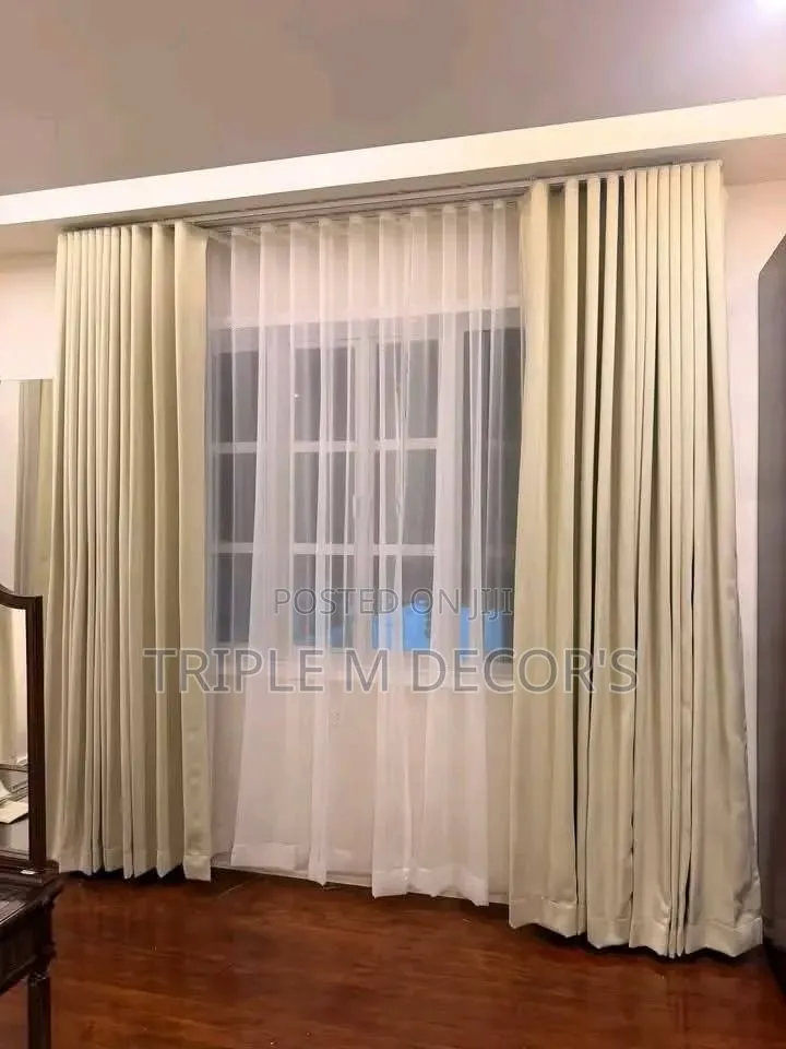 Beautiful Modern Window Curtains for Sitting Room