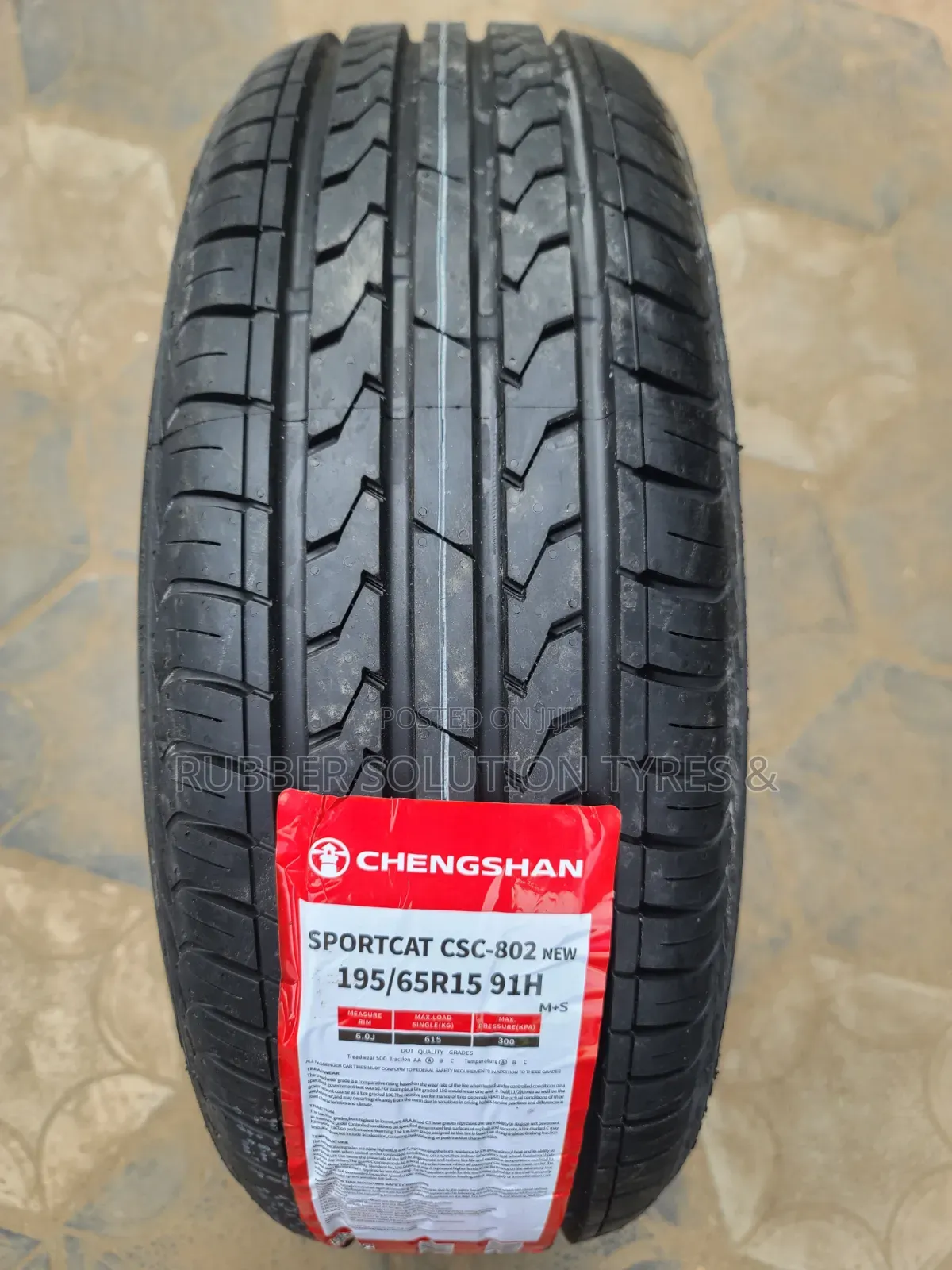 195 /65 R15 Chengshan Tyres 91h Sportcat CSC-802