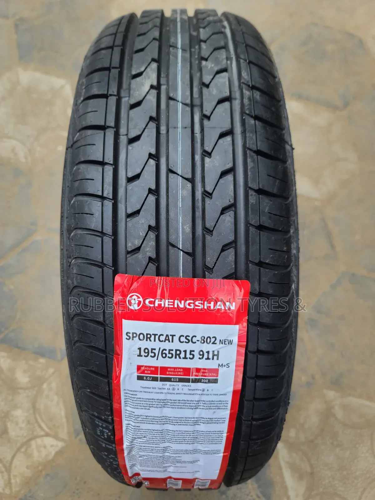 195 /65 R15 Chengshan Tyres 91h Sportcat CSC-802