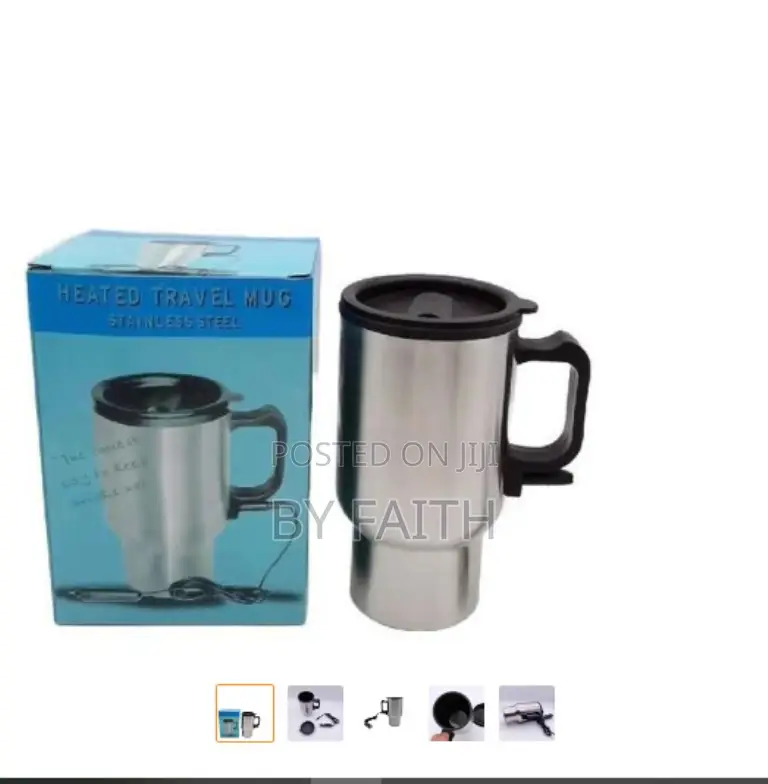 450ML 12V Smart Heating Travel Mug Stainless