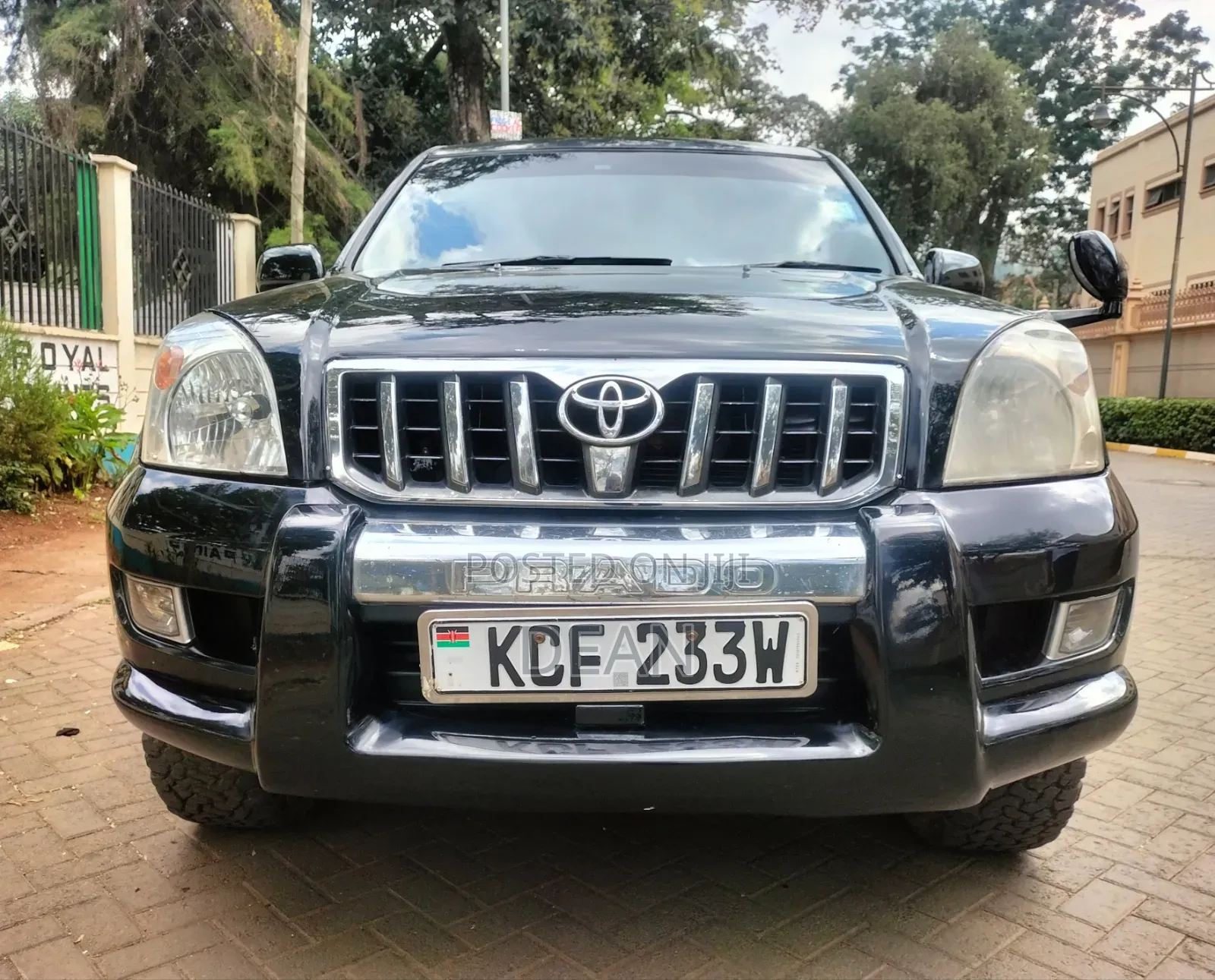 Toyota Land Cruiser Prado 2009 Black