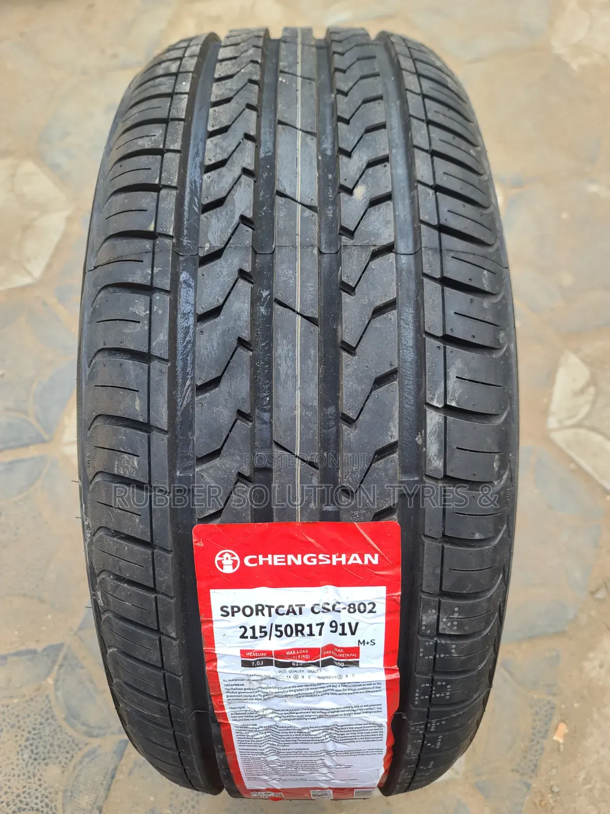 215 /50 R17 Chengshan Tyres 91v Sportcat CSC-802