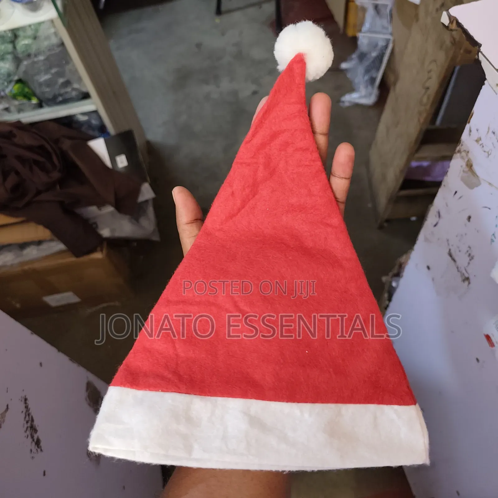 Christmas Hat Santa Claus Festive Cap Unisex Kids Adults