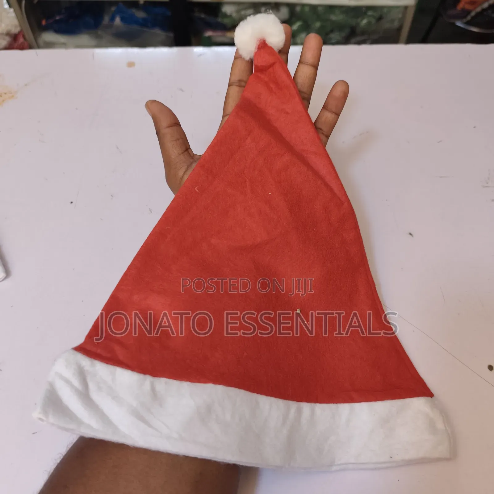 Christmas Hat Santa Claus Festive Cap Unisex Kids Adults