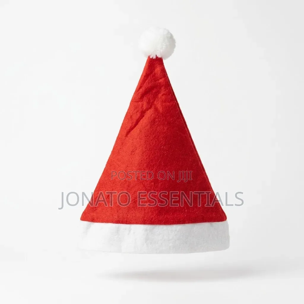 Christmas Hat Santa Claus Festive Cap Unisex Kids Adults