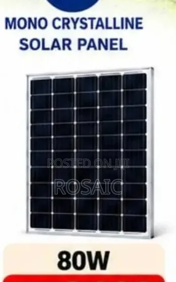 80 Watts Solar Panel