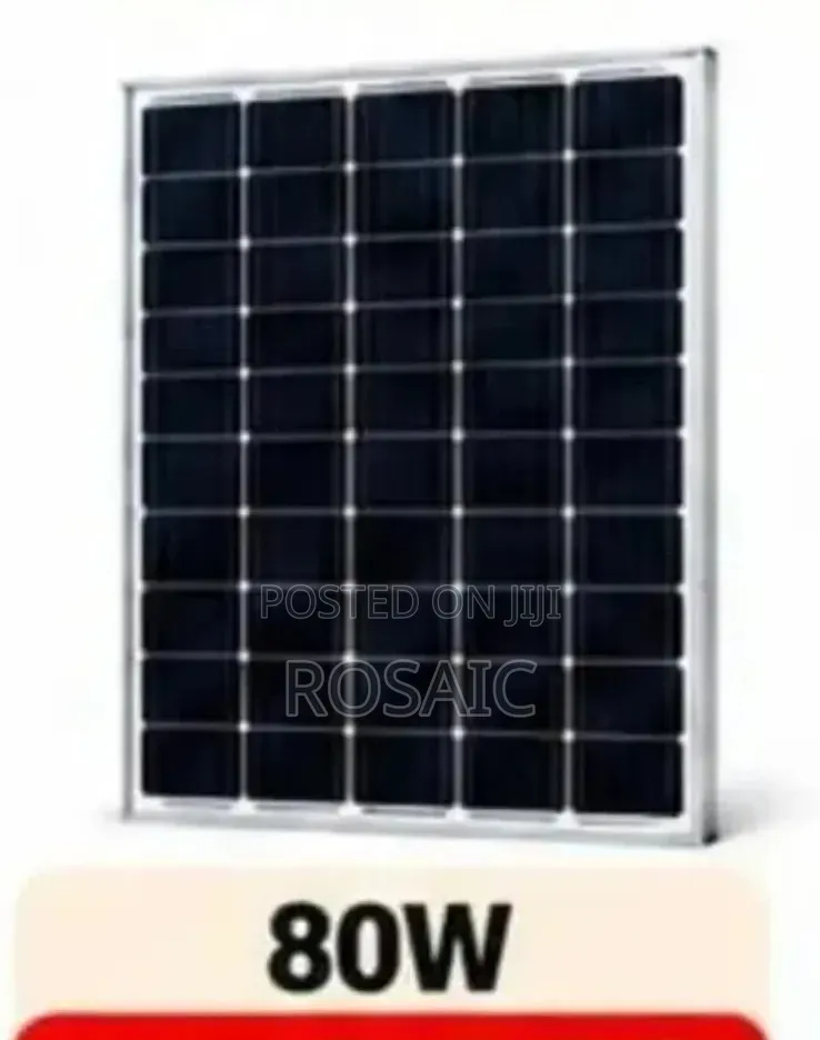 80 Watts Solar Panel