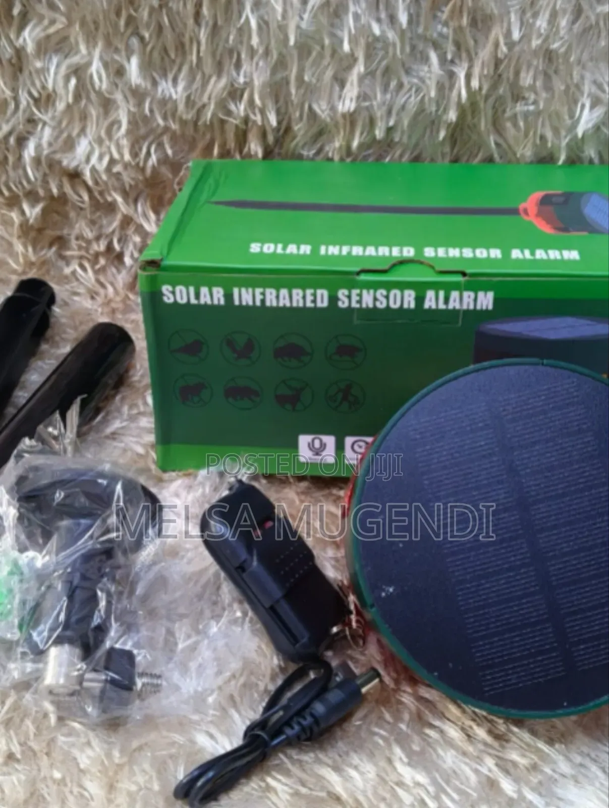 Outdoor Solar Security Alarm System